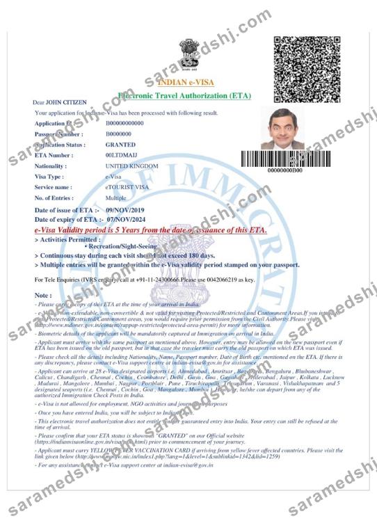 INDIA e-visa